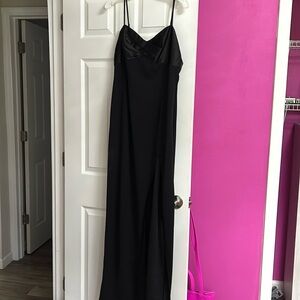 David’s Bridal Long Dress with Slit